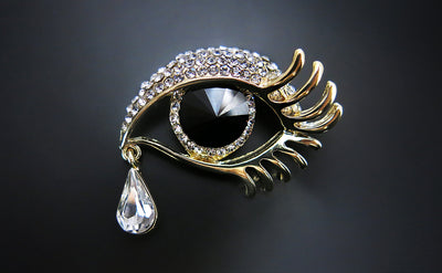 London Lash Eye Brooch/pin