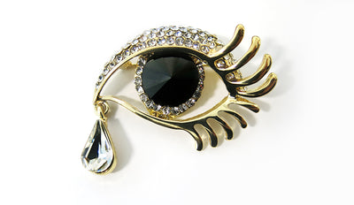 London Lash Eye Brooch/pin