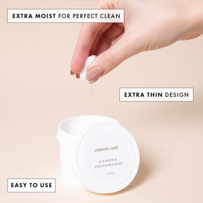 Protein Removing Pads/Cleanser - 75 pads