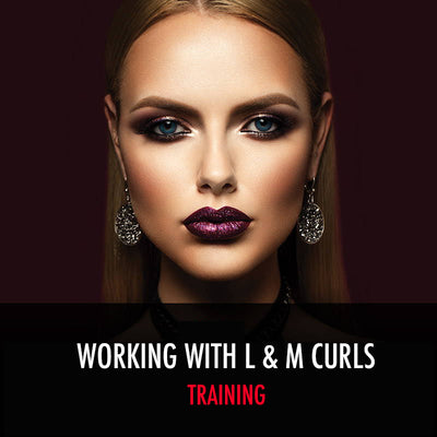 WORKING WITH L & M CURLS + STYLING