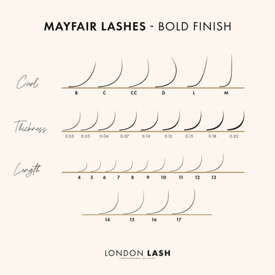 0.07 VOLUME FAUX MINK MAYFAIR LASHES