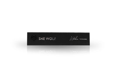KIKKI - CURVED MULTIFUNCTIONAL TWEEZERS - SHE WOLF