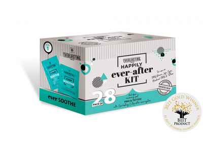 Happily Ever-After Pack of 28 after care sachets for healing lips, brows and eyes