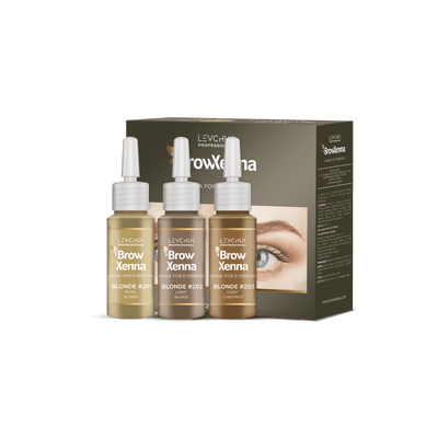 BROW XENNA BLONDE/BRUNETTE SETS (3 COLOURS)