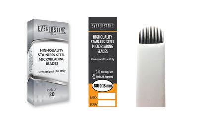 U-shape Box of 20 0.18 needle blades