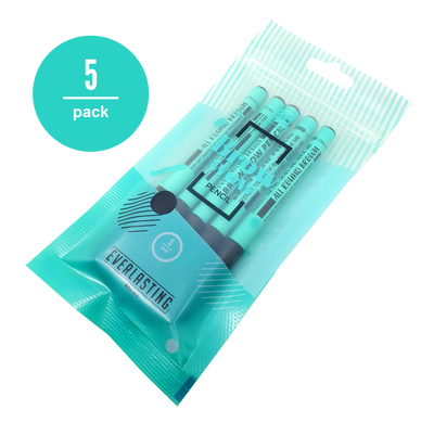 ALL ROUND BROWN Single use Everlasting Predraw pencils (pack of 5)