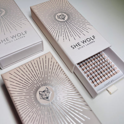 PREMADE UNFANNED SPIKY LASHES