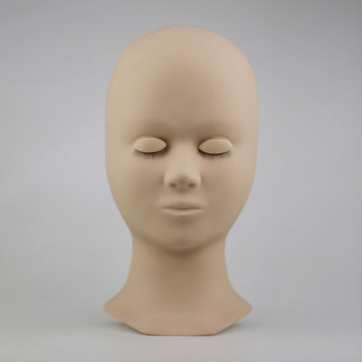 Mannequin Lash Training Head for Pratice & Training Academy's