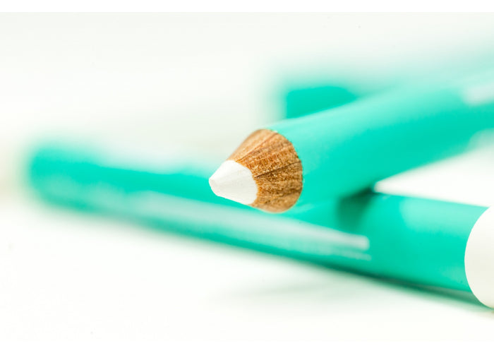 WHITE Single use Everlasting Predraw pencils (pack of 5)