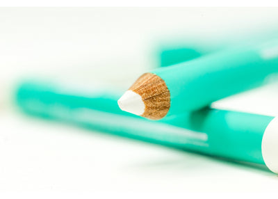 WHITE Single use Everlasting Predraw pencils (pack of 5)