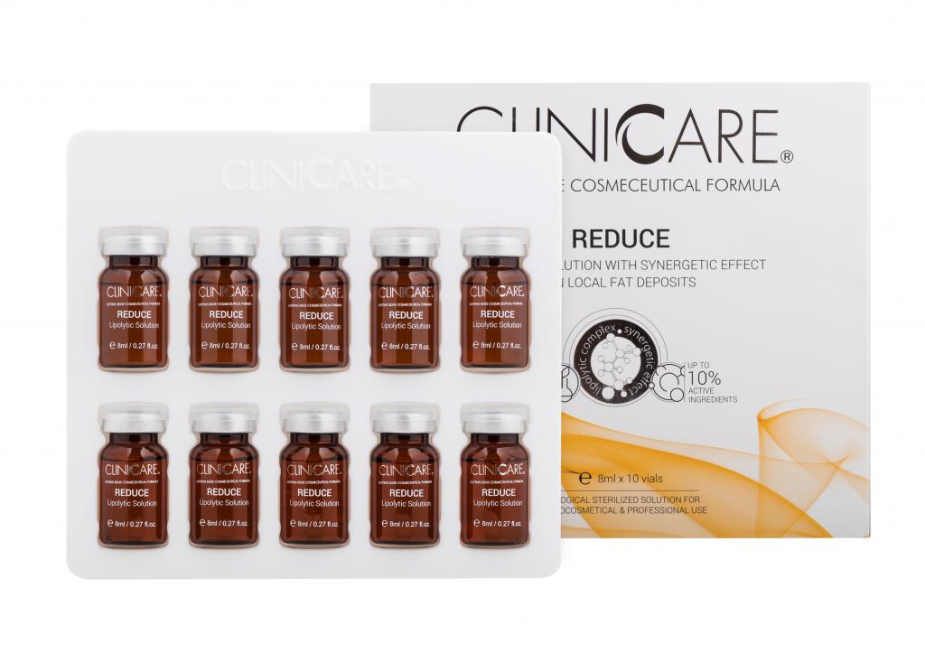 ClinicCare Reduce, lipolytic vial, 10 x 8ml