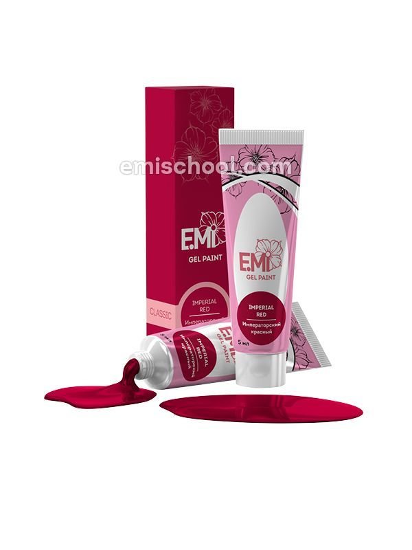 Gel Paints Imperial Red, 5 ml.
