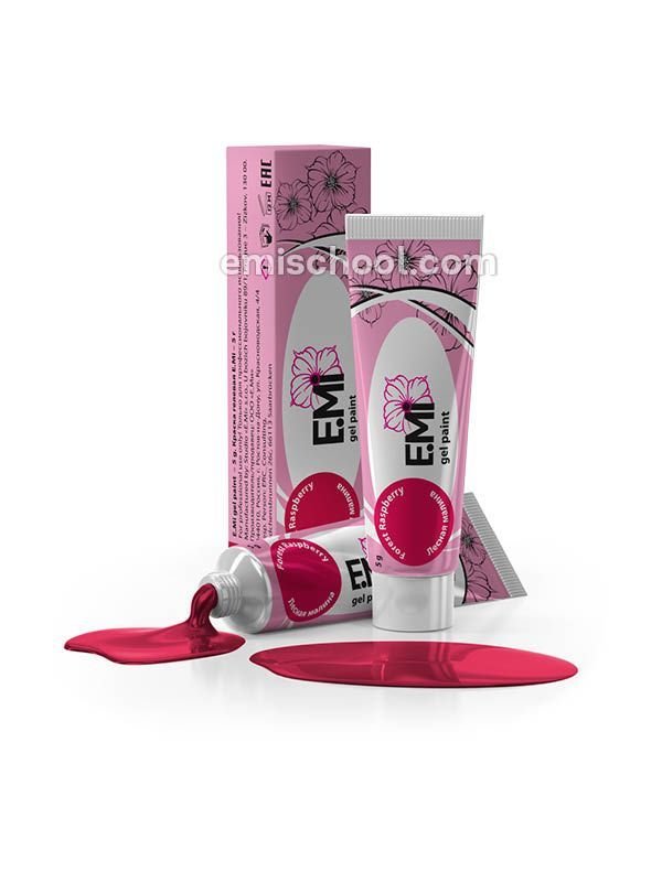 Gel paints Forest Raspberry, 5 ml.