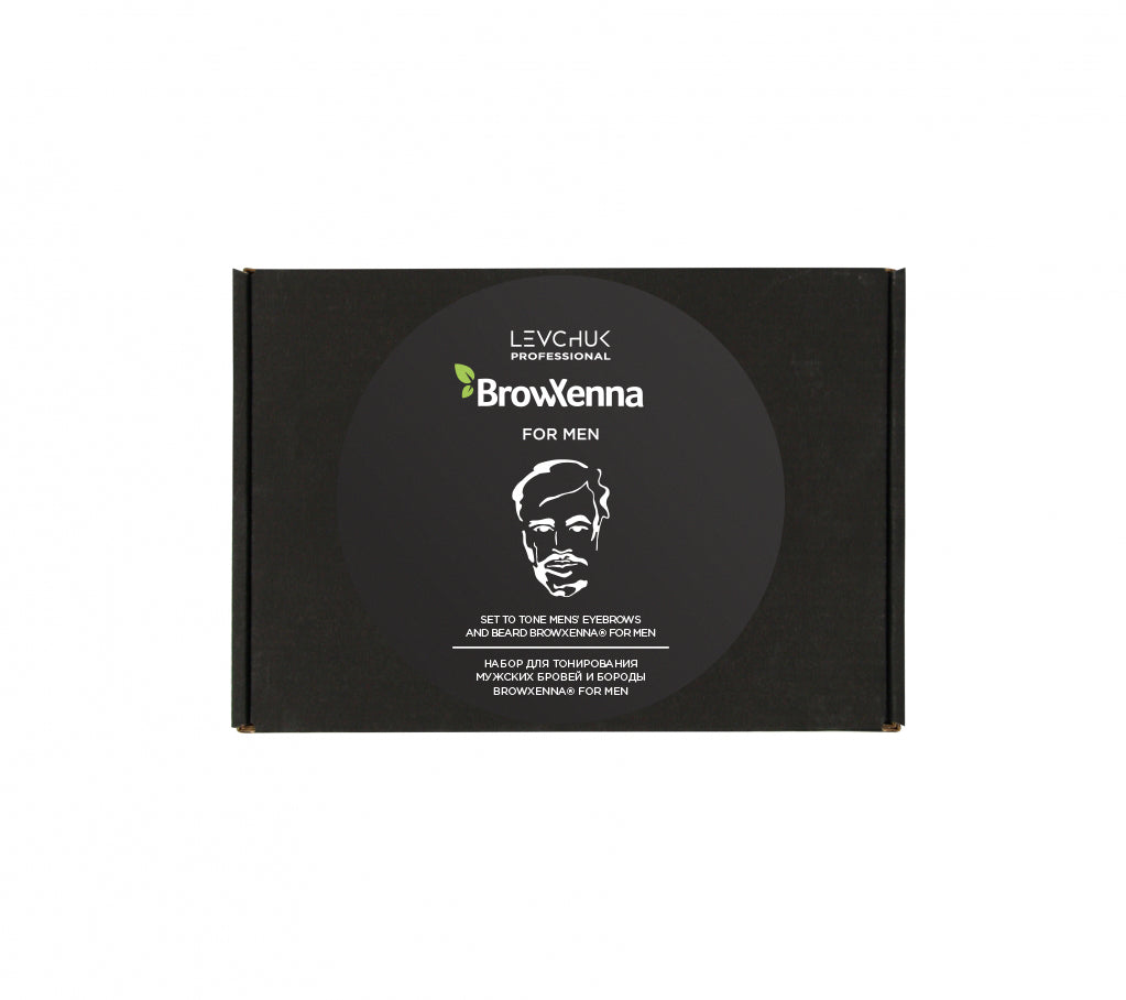Set for toning men's eyebrows and beard BrowXenna® for Men