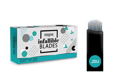 U-shape Box of 20 0.25 needle blades