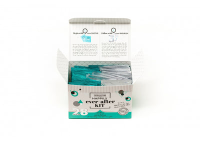 Happily Ever-After Pack of 28 after care sachets for healing lips, brows and eyes