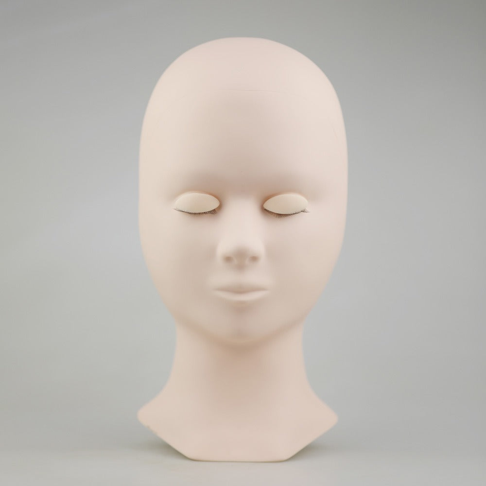 Mannequin Lash Training Head for Pratice & Training Academy's
