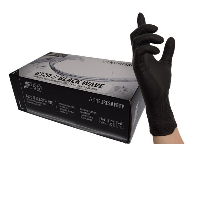 NITRAS BLACK WAVE GLOVES
