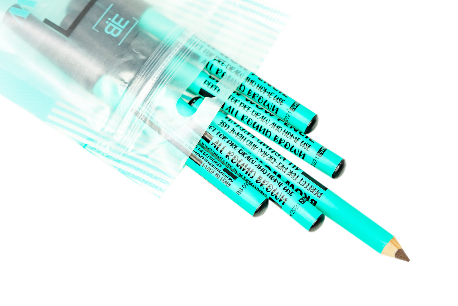 ALL ROUND BROWN Single use Everlasting Predraw pencils (pack of 5)