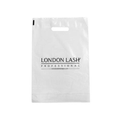 LONDON LASH PLASTIC CARRIER BAG
